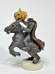 Harmony Kingdom artist Neil Eyre Designs Halloween Headless Horseman Horse