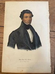 McKenney & Hall – Ka-Na-Pi-Ma. – 1848-50 History of the Indian Tribes
