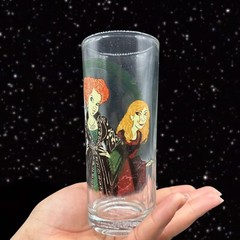 DISNEY HOCUS POCUS 10oz Glasses Sanderson Sisters Halloween 6”T 2.5”W Set Of 4