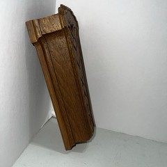 Vintage Homco Wall Vase Faux Wood Made In USA 80’s