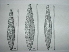 ACE! COLLECTION PSP! FLINT DAGGER 165mm! LIGHTER! DANISH STONE AGE NEOLITHIC