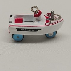 2000 Hallmark 1968 Murray Jolly Roger Flagship #6 Miniature Kiddie Car Classics