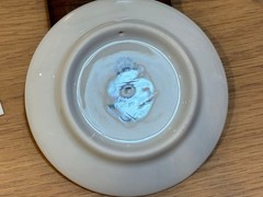 Royal Copenhagen Mini Ear Plate 2008 Raas Village Collectible Used