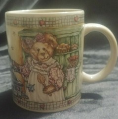 Boyds Bears 2000 Coffee Mug FRIENDSHIP STIR w LOVE Excellent Preowned Condition