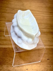 Vintage Belleek Ireland Porcelain Boat Dish Ashtray Luster Glaze