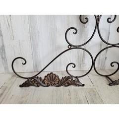 Large metal wall painting hanging display unique vintage home decor