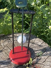 Vintage Teeter. Golfer, Metal. Unmarked. Cast Iron?