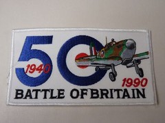 50th Anniversary BATTLE of Britain / Army jacket / badge / patch