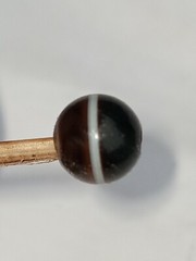Ancient amazing 1 line sulemani tiny bead from Swat region of Pakistan.