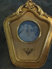Vtg LIMOGES CAMEO France SUNGOTT ART STUDIOS Set of 4