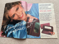 Vintage AVON 1980 SALES CATALOG BROCHURE (Campaign 11) ~ Large Format/ No Label