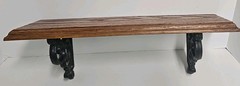 Vtg Home Interior Homco Wall Shelf#3288 Syroco/18″×5.5″×5.25″