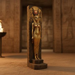Egyptian Antiques Isis Goddess Statue Ancient Magic and Motherhood BC