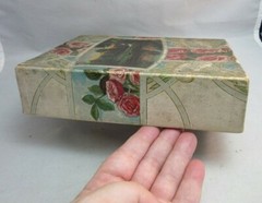1910’s art nouveau Twilight Reflections embossed stationary box