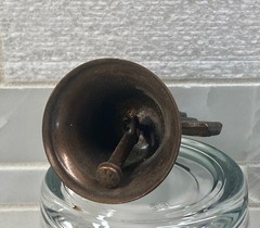 1976 Bicentennial Liberty Metal Bell Copper Color Steel 1776-1976 Souvenir