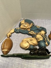 1976 HOMCO SEXTON RUNNING BACK # 88 CENTER #12 WIDE RECEIVER #1 METAL DECOR NFL