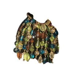 Wine Bottle Stopper Seal Beaded Wine Bottle Necklace Charms #2