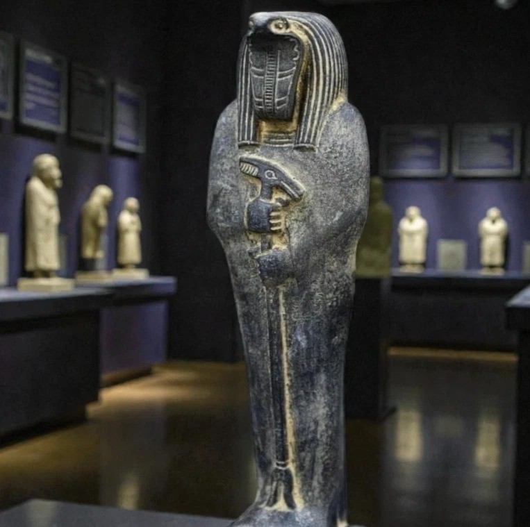 Authentic Pharaonic Statue A Rare Egyptian Antiquities Of Egyptian God Apep BC