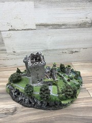 Danbury Mint Blarney Castle Ireland Miniature Cold Cast Porcelain Diorama Decor