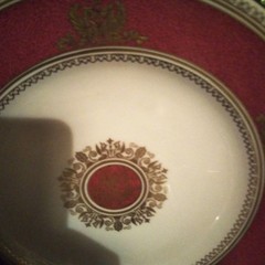 Wedgwood Colombia Ruby Plate 20cm Heritage Ceremony Decor Display