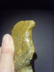 Lower Paleolithic – Acheulean notched scraper. c.450,000 BP.