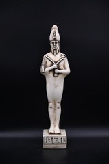 Osiris God Statue Ancient Egyptian Stone Sculpture Pharaonic Artifact Figurine