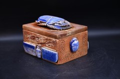 Scarab Stone Keepsake Box Rare Ancient Egyptian Antiquities Egyptian BC
