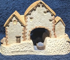 DAVID WINTER QUAYSIDE 1980 Vintage village Home Decor LTD Orig First Produced