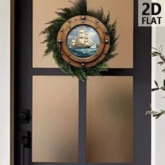 CIFbuy Nautical Sailboat Wall Art Vintage Coastal Decor for Home