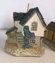 Vtg David Winter English Cottages Lot Of 6, 5 are Signed! Enesco, Collectibles