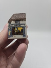 Vintage 1980s Wade ” Whimsey-on-Why” Village series #2, Antique Shop