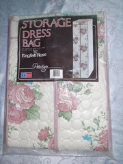 Collectible Fashion Vintage English Rose Dress Bag Never Used Original Packaging