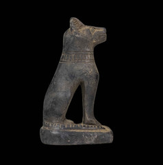 Ancient Egyptian Bastet Cat Statue Rare Pharaonic Stone Goddess Deity Artifact