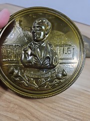 Lot Of 3 Vintage Decorative Brass Plates All Made In England