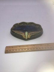 Antique Art Nouveau Moth Dish by Doulton Pottery