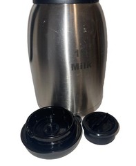 Service Ideas Stainless Steel 2 Liter Insulated Carafe Milk Drink Server