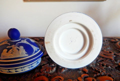 Wedgwood – (Only) – Cobalt Blue – Antique Covered JAR – 4″ – Mint
