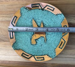 Copper Medicine Plates New World Trading 6” SW
