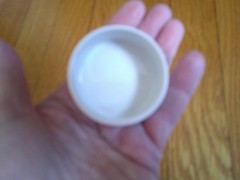 Small Porcelain Jewelry Trinket Box Roses Flowers Round Leart Brazil Collectible