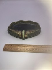 Antique Art Nouveau Moth Dish by Doulton Pottery