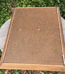 NAUTICAL, FRAMED, COPPER CLAD “3D” SHIP MODEL Victor Personette 22X16″