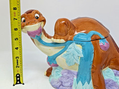 Rare The Land Before Time Collection Cookie Jar, Little Foot, Universal Studios