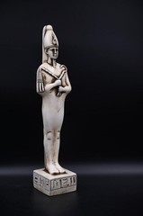 Osiris God Statue Ancient Egyptian Stone Sculpture Pharaonic Artifact Figurine