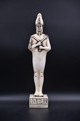 Osiris God Statue Ancient Egyptian Stone Sculpture Pharaonic Artifact Figurine
