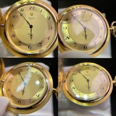 Rolex Cellini Pocket Watch 18K 750 Gold Manual Winding Working Item JAPAN JP