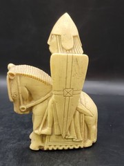 Lewis chessman Knight, 1980s Or Earlier British Museum Edition