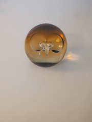 Caithness Paperweight Wise Owl-Medium