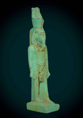 Ancient Egyptian King Ramses II Statue Crown of Egypt Pharaonic Pharaoh Stone BC