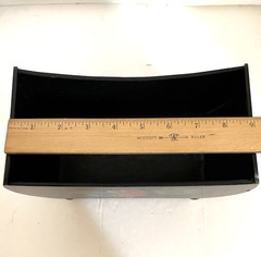 2 Wooden Hand Painted Footed Plant Holders 9″ x 5″ x 6″ & 8″ x 4″ x 4″ Grapes