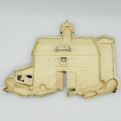 HOMCO Wall Art Farm House Barn 1975 #7369 Chickens Horse VTG